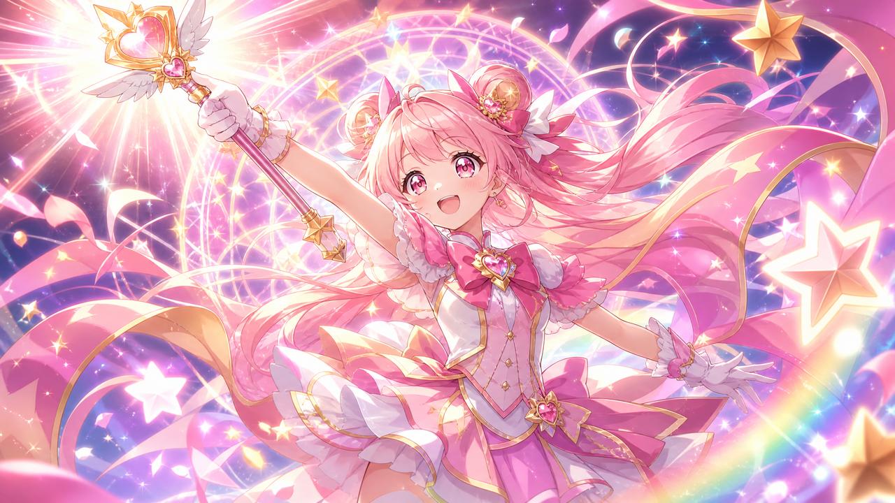 今日大赛动漫-魔法少女动漫教程
