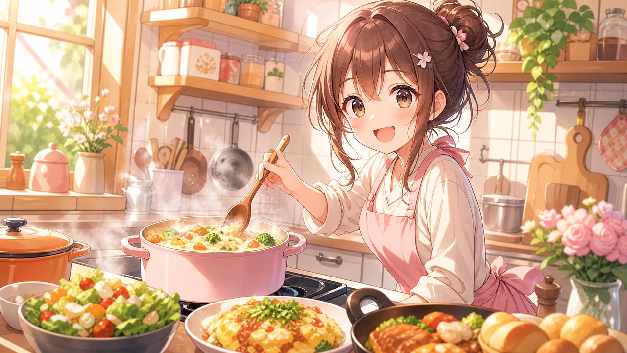 今日大赛动漫-美食生活动漫